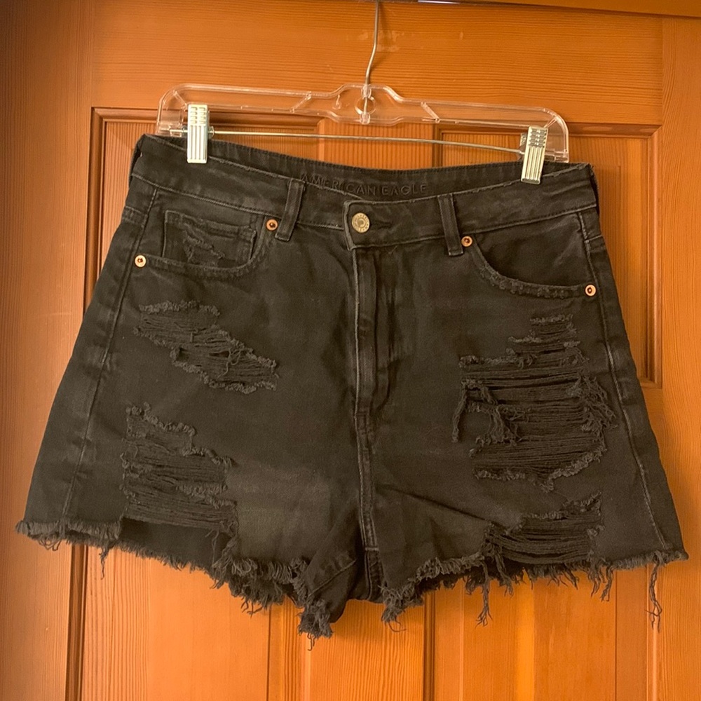 American Eagle brand Mom Short black size 8